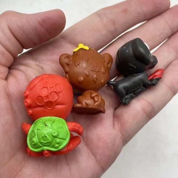 Lot of 3 Moose Ugly Pets Shop Toy Figures - Picture 5 of 6